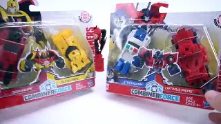 TRANSFORMERS COMBINER FORCE WAVE 1 ONE STEP CHANGERS BEESIDE PRIMESTRONG COMBINE OPTIMUS BUMBLEBEE