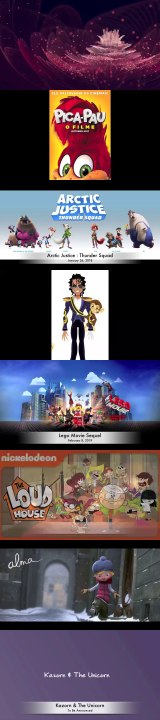 Upcoming Animated Movies (2017 - 2022)