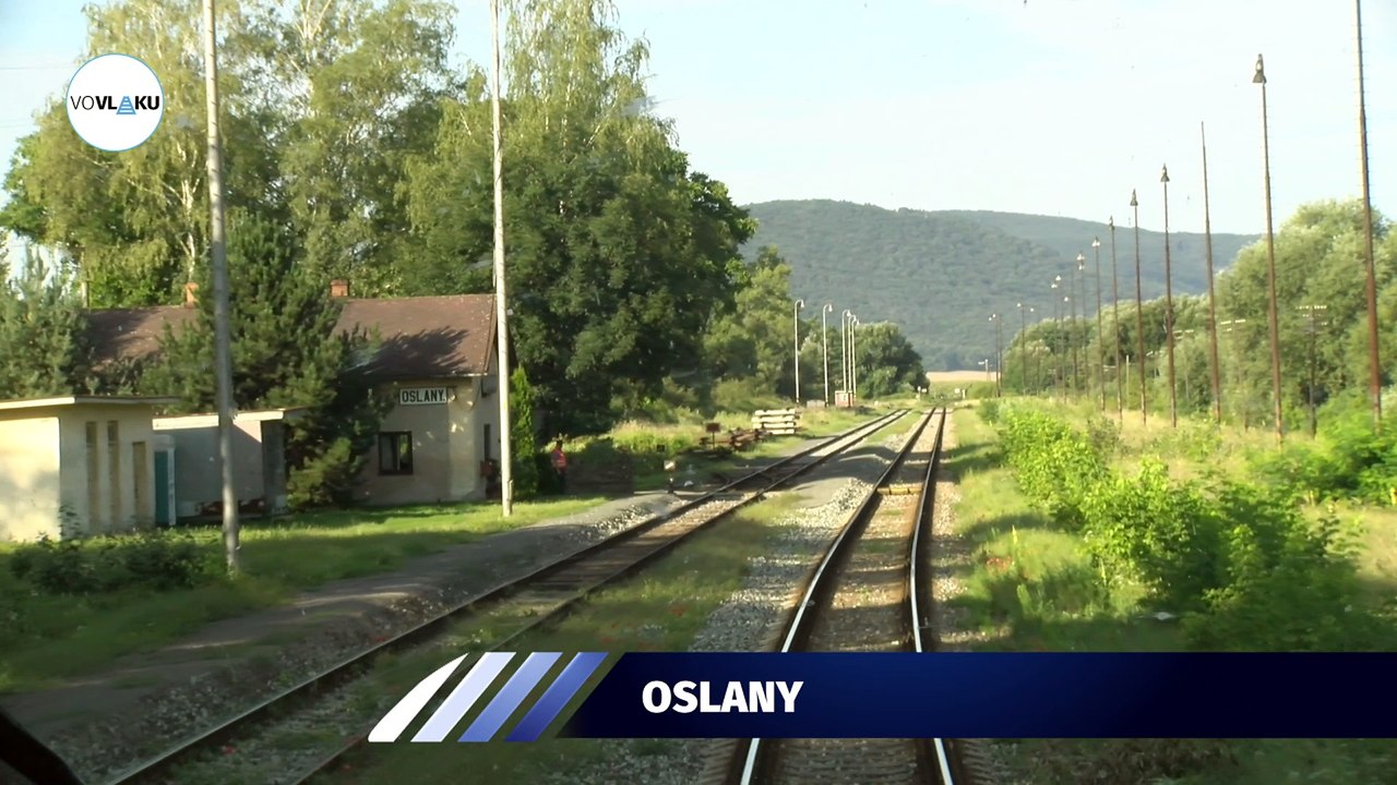 UNIKÁTNY VLAKOVÝ VIDEOPROJEKT: Trať 140 z Prievidze do Nových Zámkov