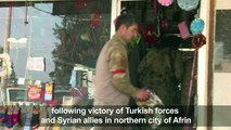 Turkish-led forces push Kurds out of Syria's Afrin