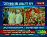 Karnataka CM Siddaramaiah to face Lingayat row at Cabinet meet on Monday