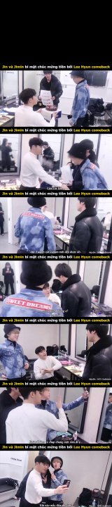 Jin và Jimin bí mật chúc mừng tiền bối Lee Hyun comeback