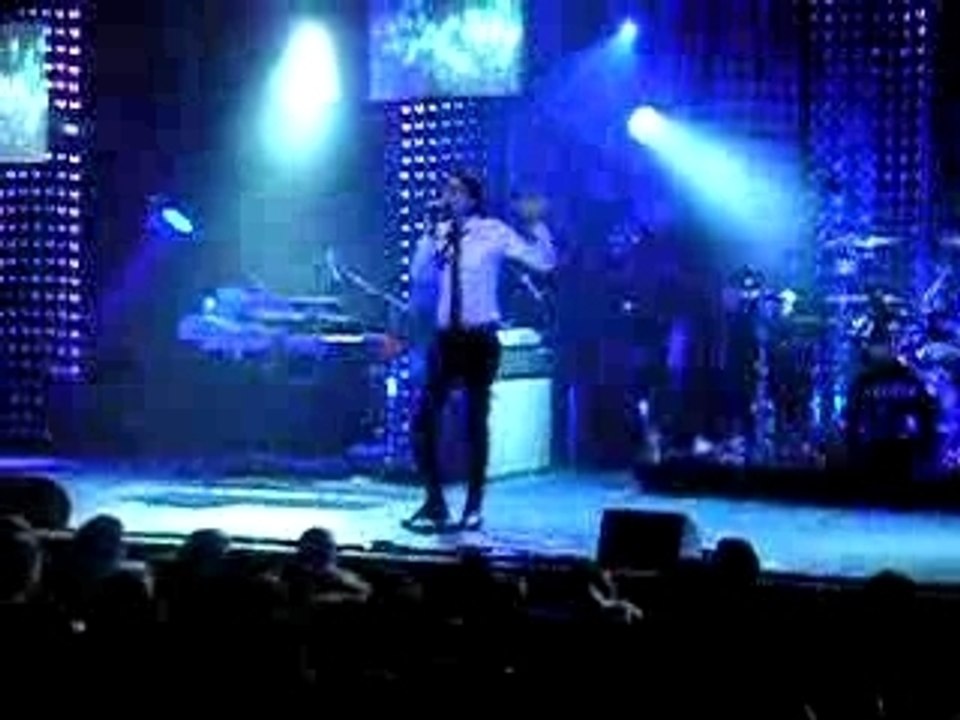 Christophe Willem - Concert à Tours le 29/11/2007