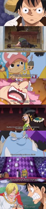 One Piece 826 – Capone Wants To Kill Yonko Big Mom _ Luffy & Sanji Outraged