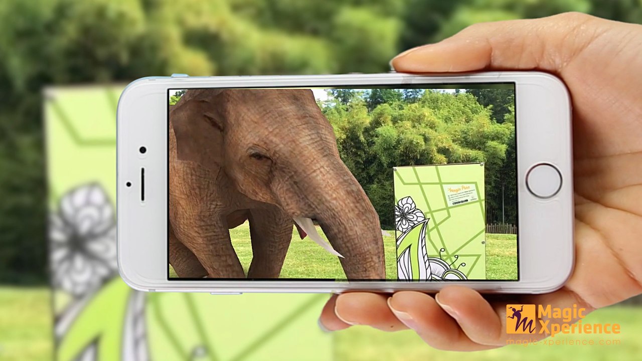 Magic Xperience Park, promenade interactive et connectée