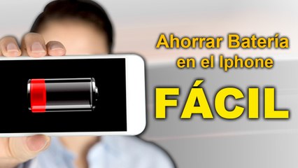 Ahorrar batería en el IPhone fácil - Parte 2