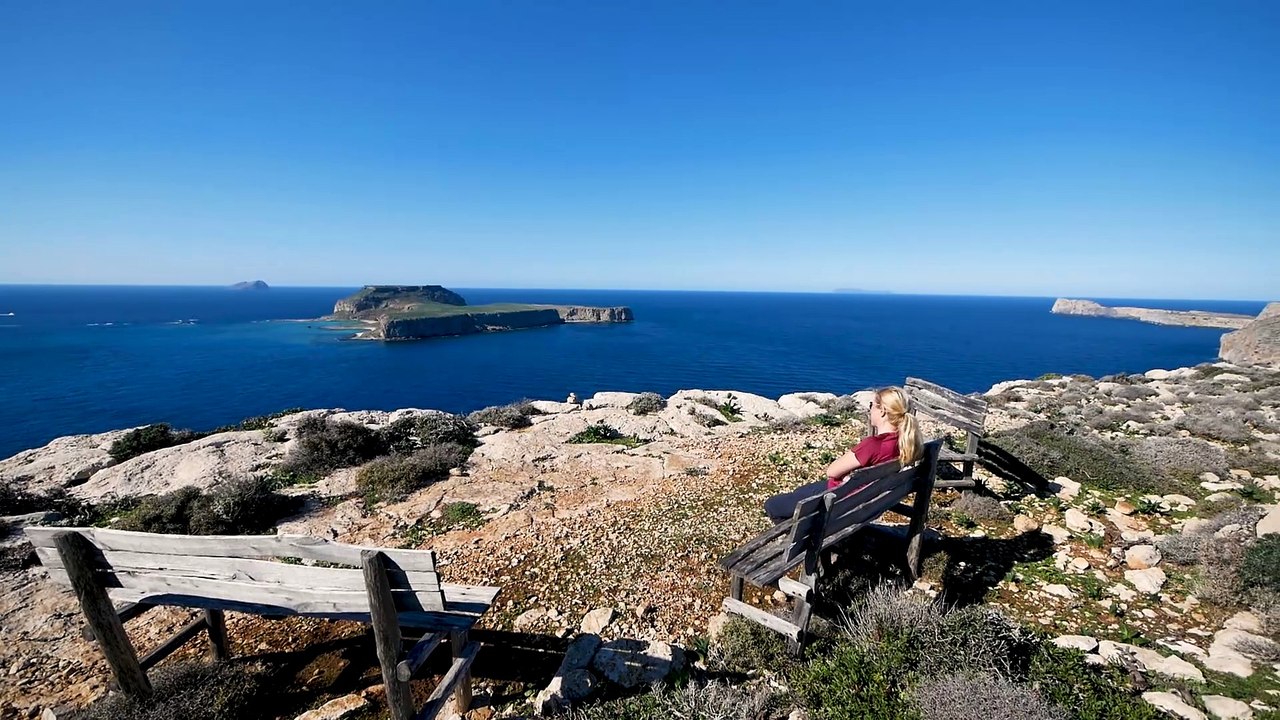 Wanderung auf Kreta: Gramvousa Halbinsel