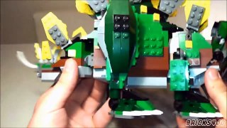 LEGO 4998 Creator Stegosaurus - Review deutsch -