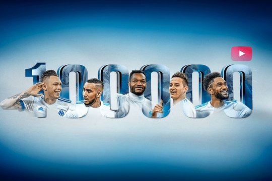 L'OM passe les 100K d'abonnés sur Youtube