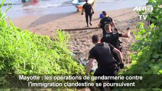 Immigration clandestine: opérations des gendarmes à Mayotte
