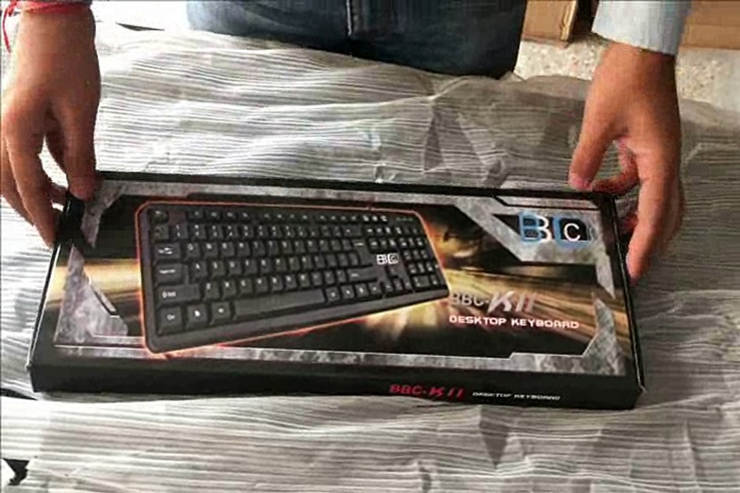 UNBOXING BBC K11 BEST USB KEYBOARD