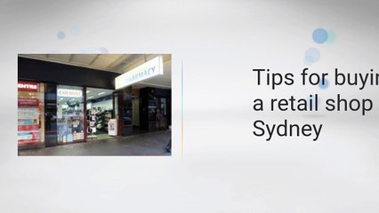 Retail Shop for sale in Sydney