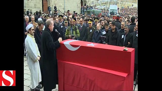 Cumhurbaşkanı Erdoğan kahraman şehidimiz Muhammed Kır�ın cenaze törenine katıldı