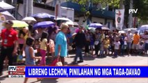 #PTVNEWS: Libreng lechon, pinilahan ng mga taga-Davao