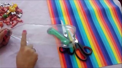 lembrança Dia das Crianças e natal- com garrafa pet e eva- Aleyr Azeredo