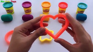 Play Doh Toys | Learn Shapes with Play Doh Fun Tub Set for Toddlers | Rio Kids Toys