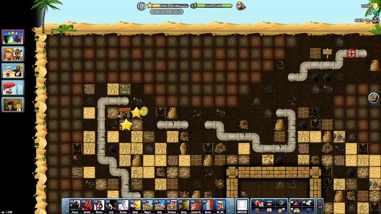 [~Egypt Main~] #17 Broken Pipeline - Diggy's Adventure