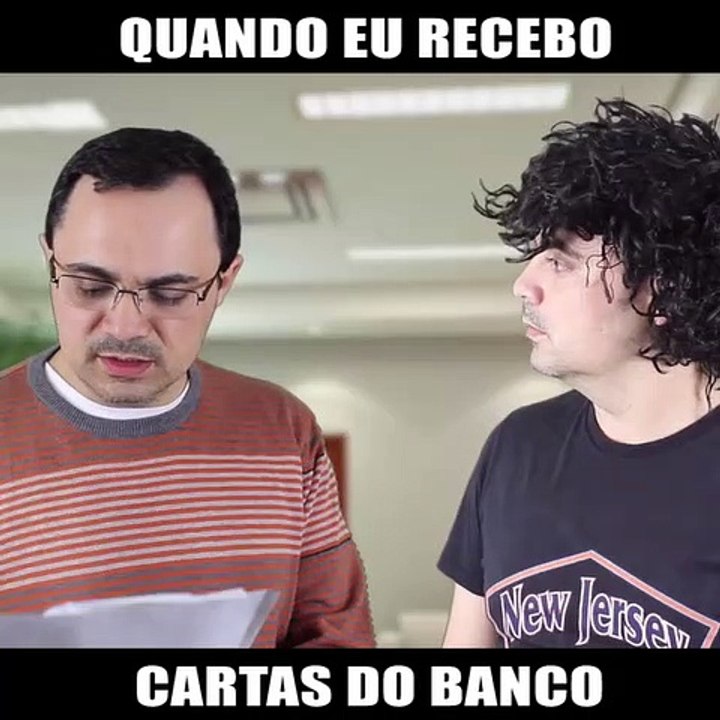 Cartas do banco...
