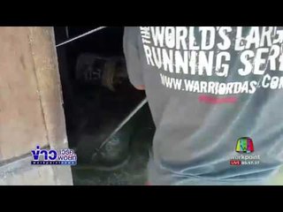 ระทึก  งูจงอางเลื้อยตกจากหลังคาในห้องครัว | ข่าวเวิร์คพอยท์ | 25 ก.ค.60