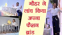 Gauhar Khan launches her Fashion Brand Gauahargeous; Watch Video | FilmiBeat