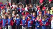 Öğrenciler 400 metrelik Türk bayrağıyla yürüdü - BURSA