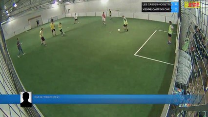 But de Yohann (0-2) - LES CASSES-NOISETTES Vs VIENNE CAMPING CAR - 15/03/18 21:00 - LIGUE 3
