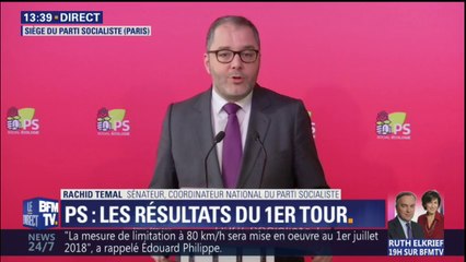 Élection du premier secrétaire du PS: "37.014 militants sont venus voter", précise Temal