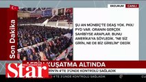 Cumhurbaşkanı Erdoğan: ABD bizimle çalışmak istiyorsa Fırat�ın doğusundaki teröristleri oradan çıkartmalı