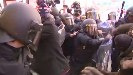 Incidentes en Lavapiés con la visita del cónsul de Senegal