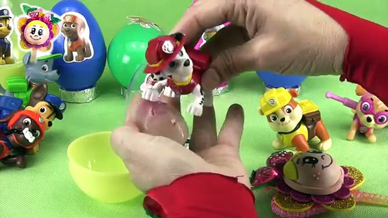 La PATRULLA CANINA y los 6 huevos sorpresas mágicos | Paw patrol en español | Juguetes cachorro