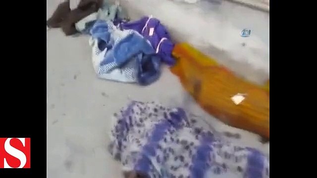 Rusya ve Suriye savaş uçakları Doğu Guta’ya napalm bombası attı: 50 ölü