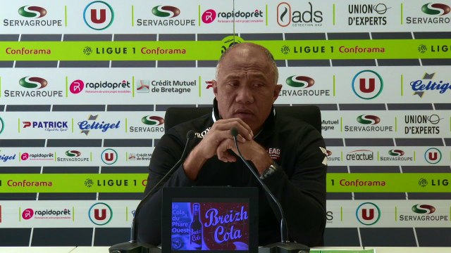 Le point presse d'Antoine Kombouaré avant ASSE-EAG