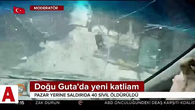 Rusya ve Suriye savaş uçakları Doğu Guta’y bombaladı: 50 ölü
