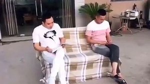 مقلب مضحك جدا ههههه