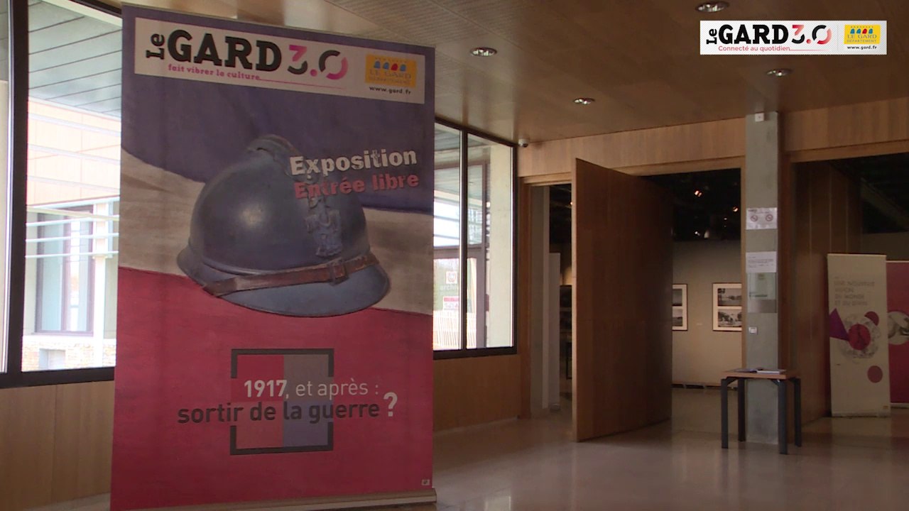 présentation expo "1917 et après: sortir de la guerre ?"