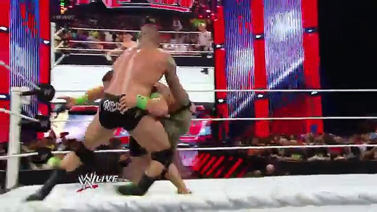John Cena & Roman Reigns vs. Randy Orton, Seth...