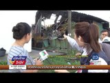 สำรวจความเสียหาย เหตุเพลิงไหม้โรงงานรีไซเคิลยาง l เมืองไทยไก่โห่ l 8 ก.ย. 60