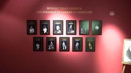 Çanakkale Savaşlarında Galatasaraylılar" Sergisi Açıldı