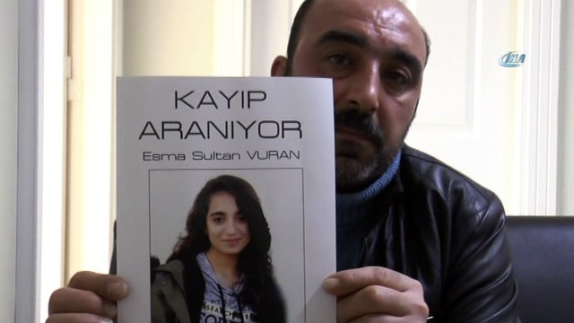 Kaybolan kızını gece gündüz arıyor