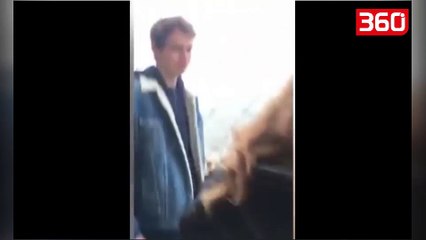 Puthi një të panjohur në kullën Eiffel, i ngeli fiksim dhe kërkon ndihmë në Twitter, pasi e gjen zbulon se ishte...(360video)