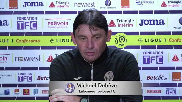 La conférence de presse de Michaël Debève avant TFC/Strabsourg