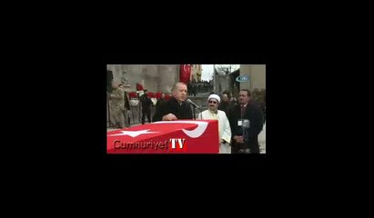 Erdoğan şehit cenazesinde konuştu: Allah bu makamı hepimize nasip etsin