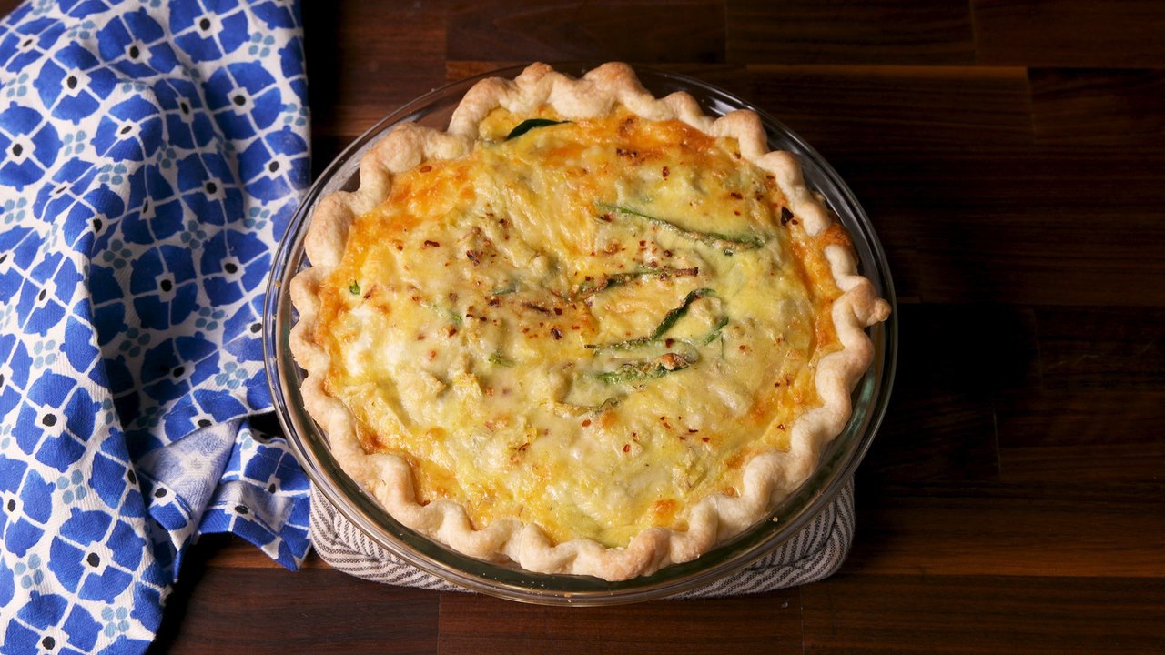 Spinach And Artichoke Quiche Puts All Other Quiche To Shame