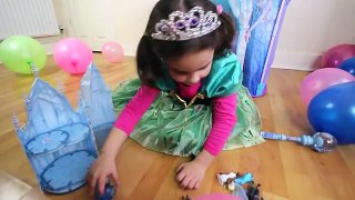 Giant Kids Disney Frozen Castel Toy Tent Surprise with Elsa and Anna