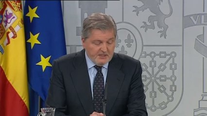 Rueda de prensa del portavoz del Gobierno