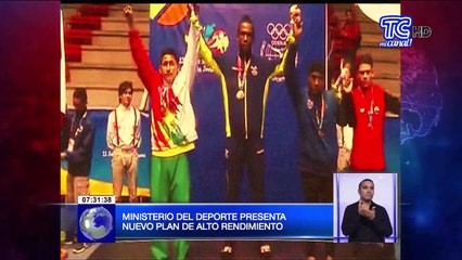 Ministerio del Deporte presenta nuevo plan de alto rendimiento