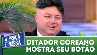 Ditador coreano mostra seu botão