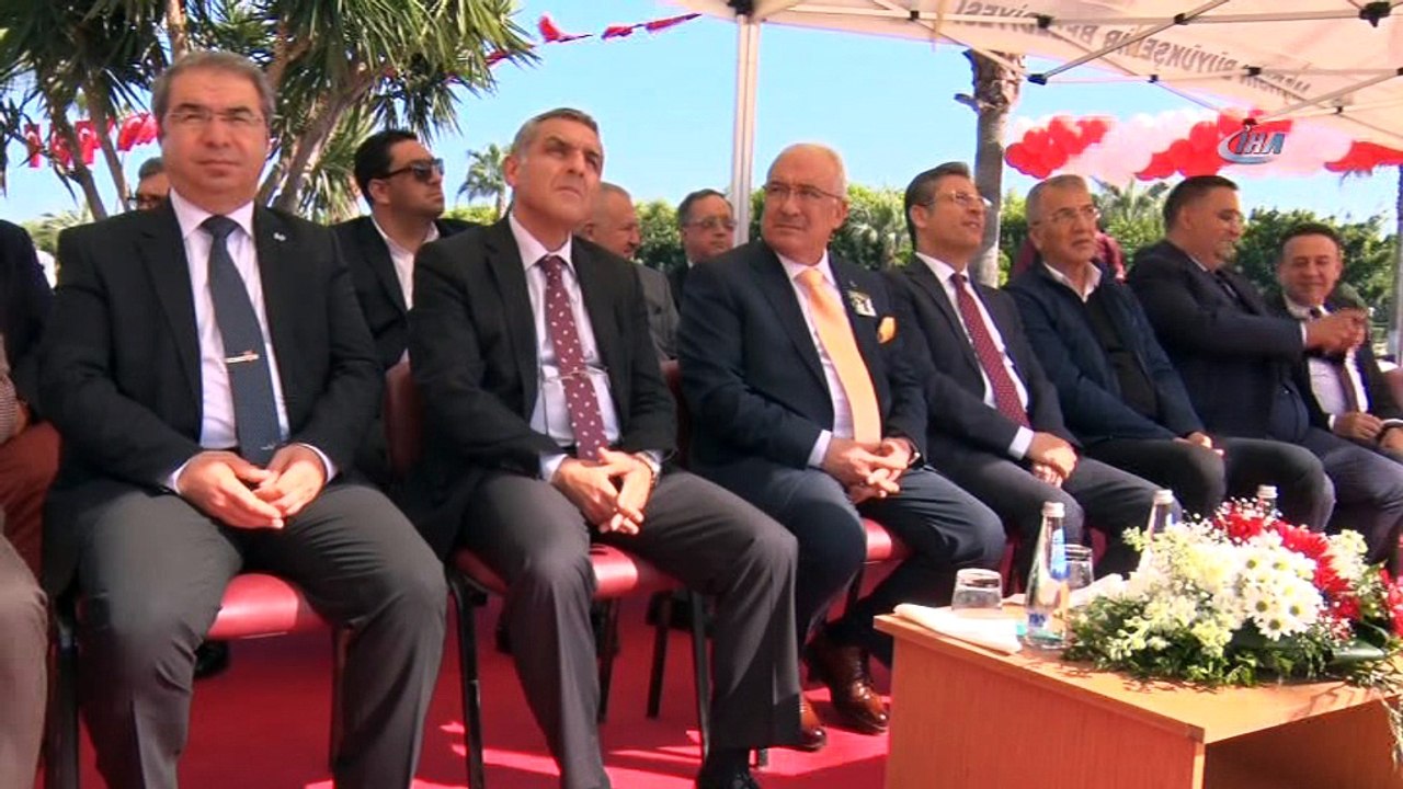 Mersin'de Zeytin Dalı Anıtı'nın açılışı yapıldı