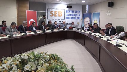 Şehirlerin Ekonomik Beklentileri Forumu - AK Parti Ekonomi İşleri Başkan Yardımcısı Boğa - NEVŞEHİR