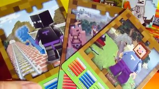 Unboxing 6 cajas con juguetes y muñecos de minecraft LEGO Super Divertidos!